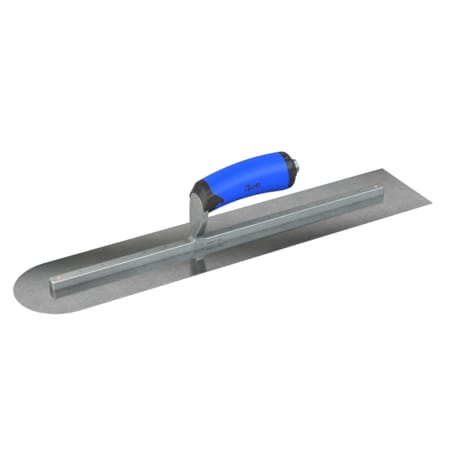 Steel City Trowels By Bon el, Square/Round End, Carbon Steel, 20 X 4, Comfort Grip 67-263